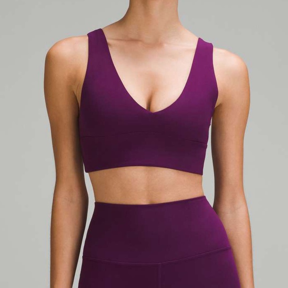 Dramatic Magenta Align V-Neck
